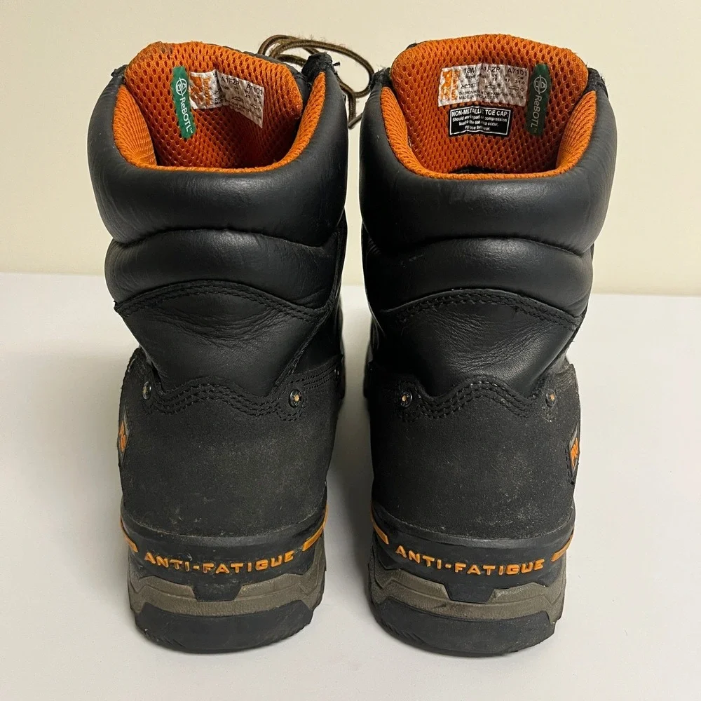 Timberland PRO Boondock 6-Inch Mens 13M Black Composite Toe Work Boots Workwear